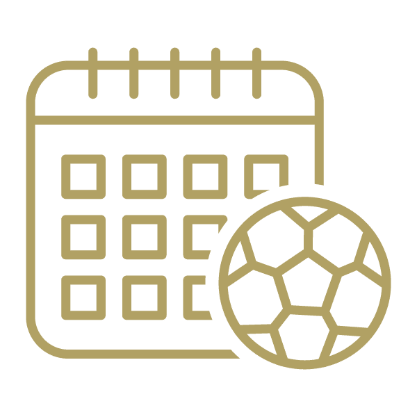 soccer ball calendar game schedule clipart