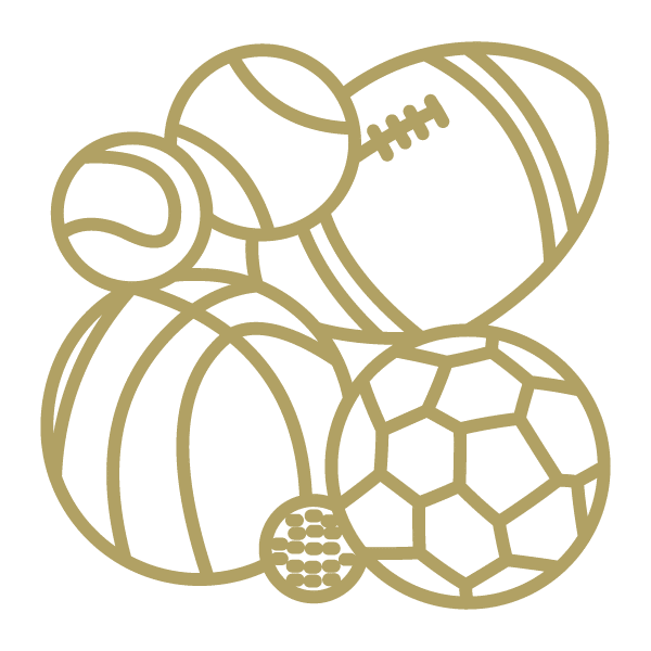 sporting balls clipart