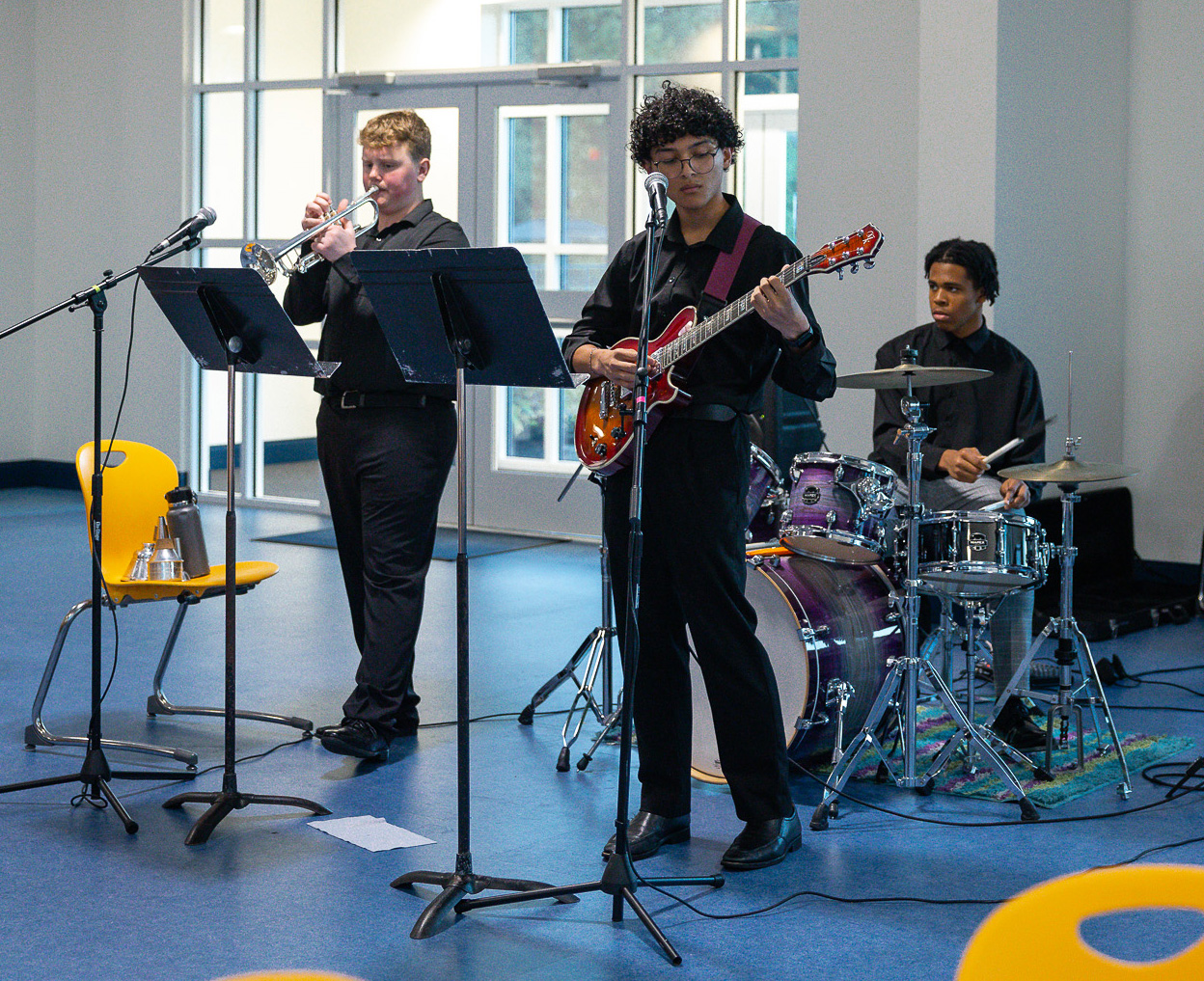 The Compass Combo at the HRA on-campus reunion party