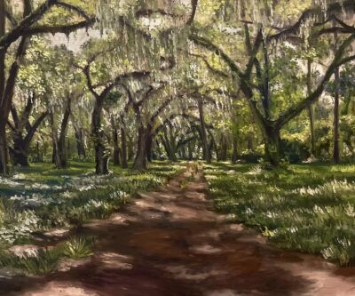 Under the Spanish Moss by HRA Middle and Upper School art teacher Emma Kamerer