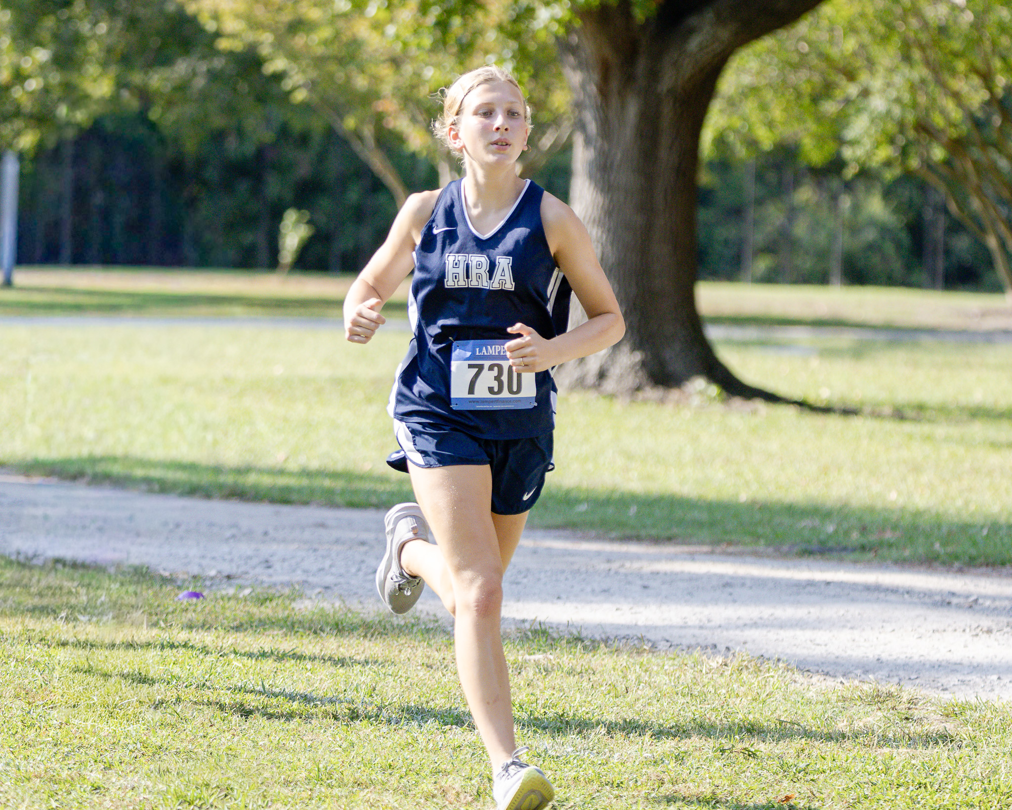 Hampton Roads Academy cross country star Lily Melnitchouk '28