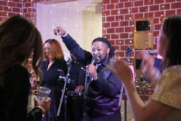 The Tidewater Drive Band performs at HRA's 2025 gala fundraiser
