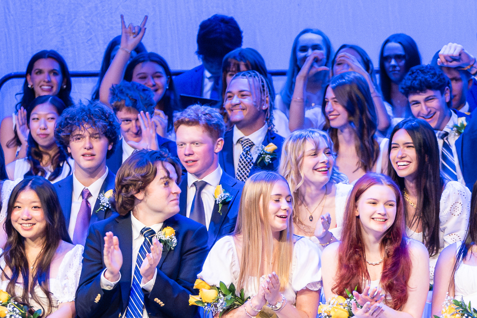 The HRA Class of 2025 celebrating at graduation