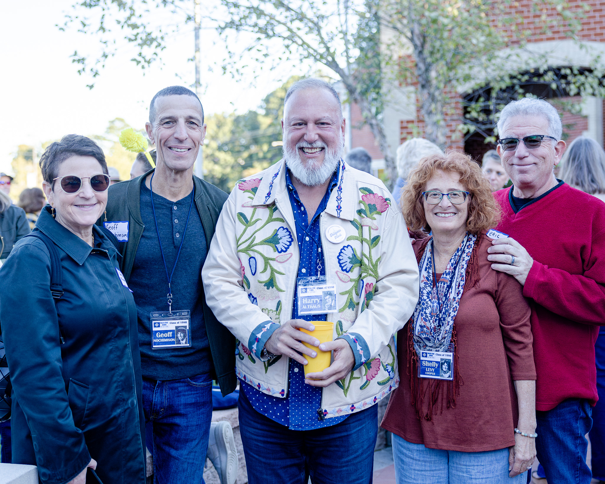 Members of the Class of 1980 at HRA's 2025 All-Alumni Tailgate