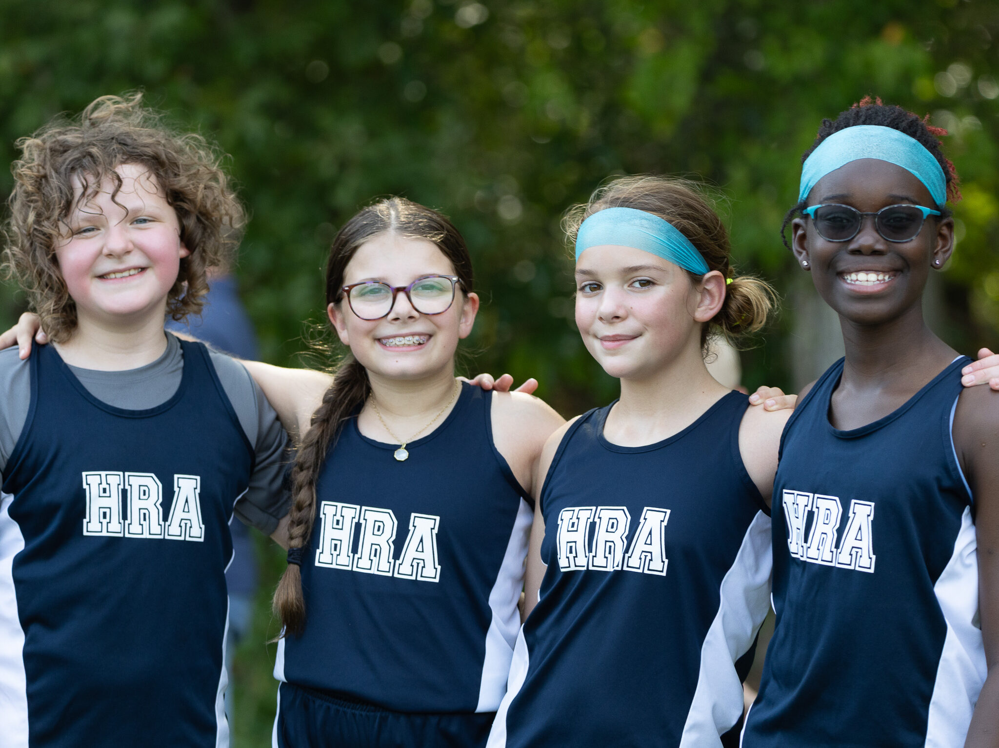 Smiling Athletes HRA Middle School athletes