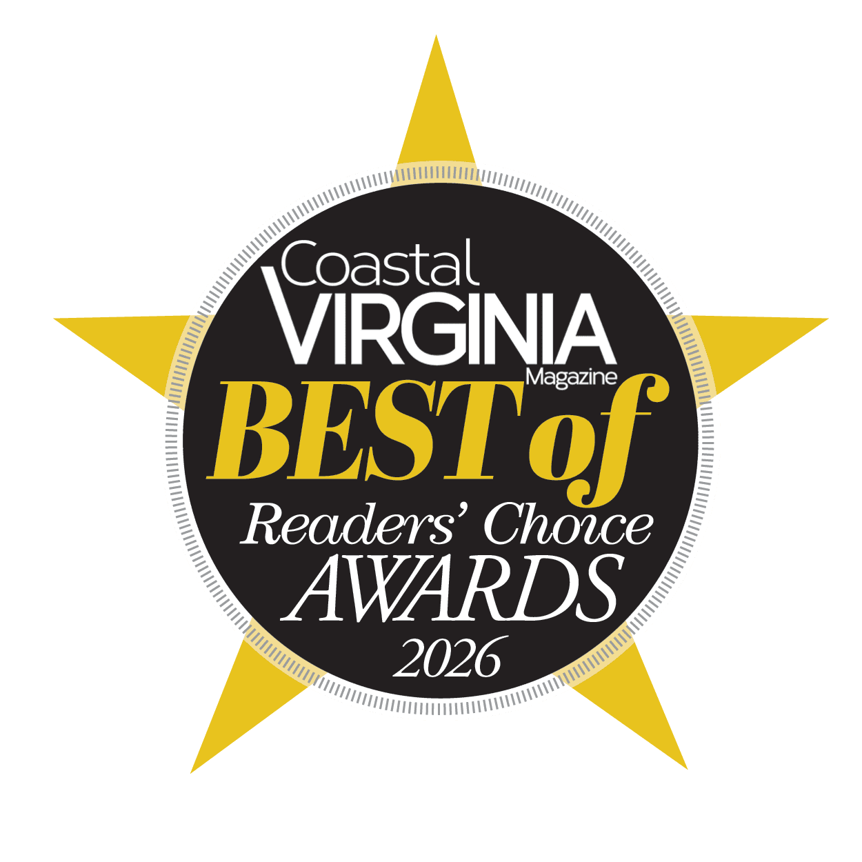 Coastal Virginia Magazine Best Of Readers' Choice Awards 2026