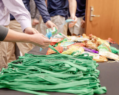 Wristbands and lanyards distributed at HRA by highway safety advocate Tammy Guido McGee