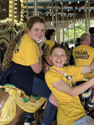 HRA students at Kings Dominion for Music in the Parks 2026