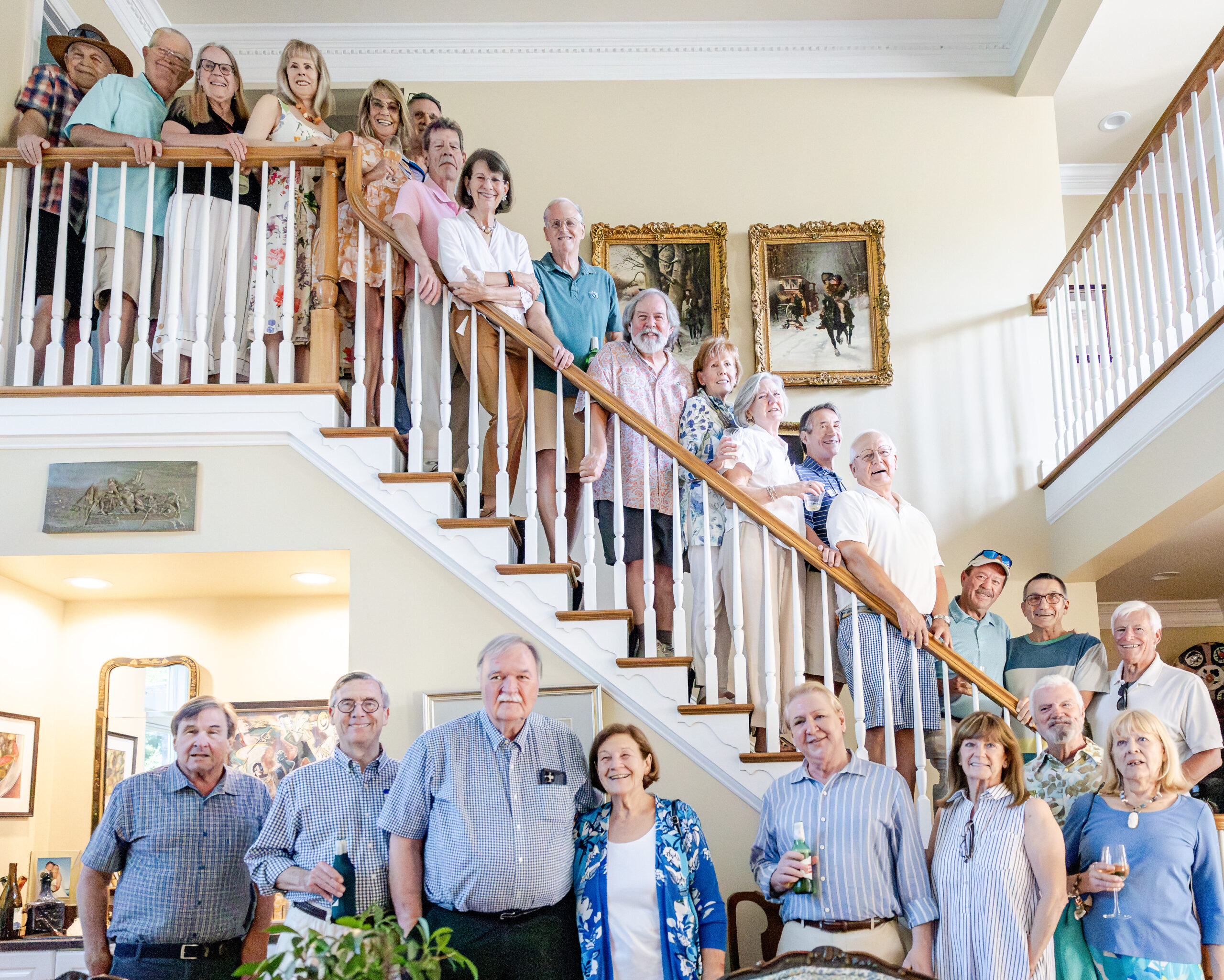 Members of the HRA Classes of 1971, 1972, and 1973 at a joint reunion in June 2026