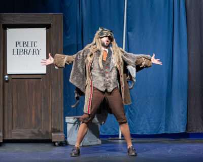 Big Bad Wolf singing in Virginia Opera's October 2026 production of "The Three Little Pigs" for HRA's Lower School